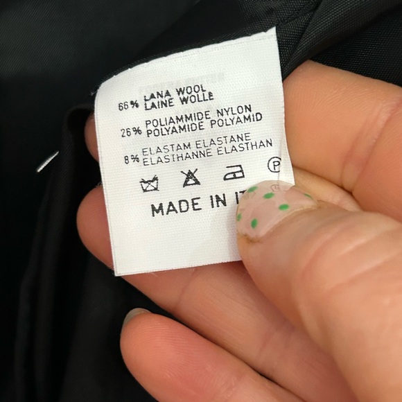 Costume National NWT Women's Sophisticated Charcoal Blazer  minimalist neutral - Picture 9 of 11